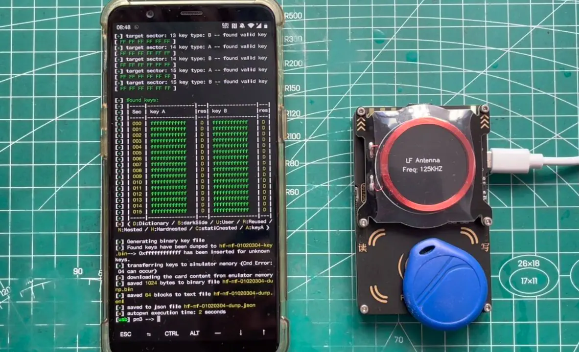 モンスターバトルロード　RFID TEST CARD モンスターバトルロード RFID TEST CARD RFID LH / HF Field