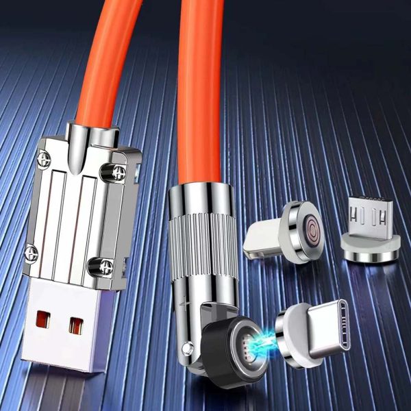 7 Pin Magnetic Charging Cable | USB-A to USB-C Micro-USB - Image 4