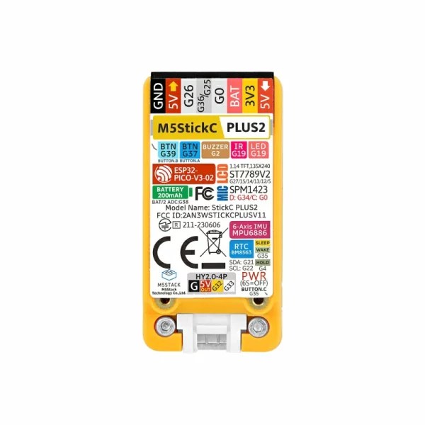 M5StickC PLUS2 ESP32 Mini IoT Development Kit - Image 4