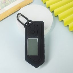 Flipper Zero Electronic Pet Game Console Cover Anti-slip Silicone Protective Case (Black)