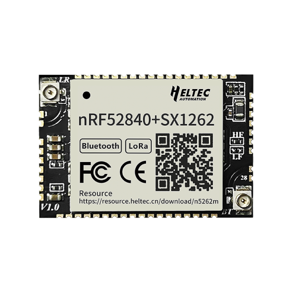 nRF52840 + SX1262 Mesh Node N5262M Module, Meshtastic Compatible