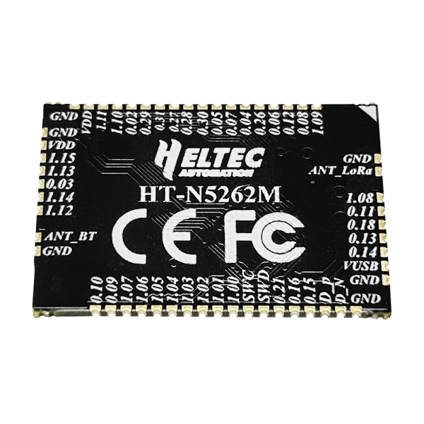 nRF52840 + SX1262 Mesh Node N5262M Module, Meshtastic Compatible - Image 2