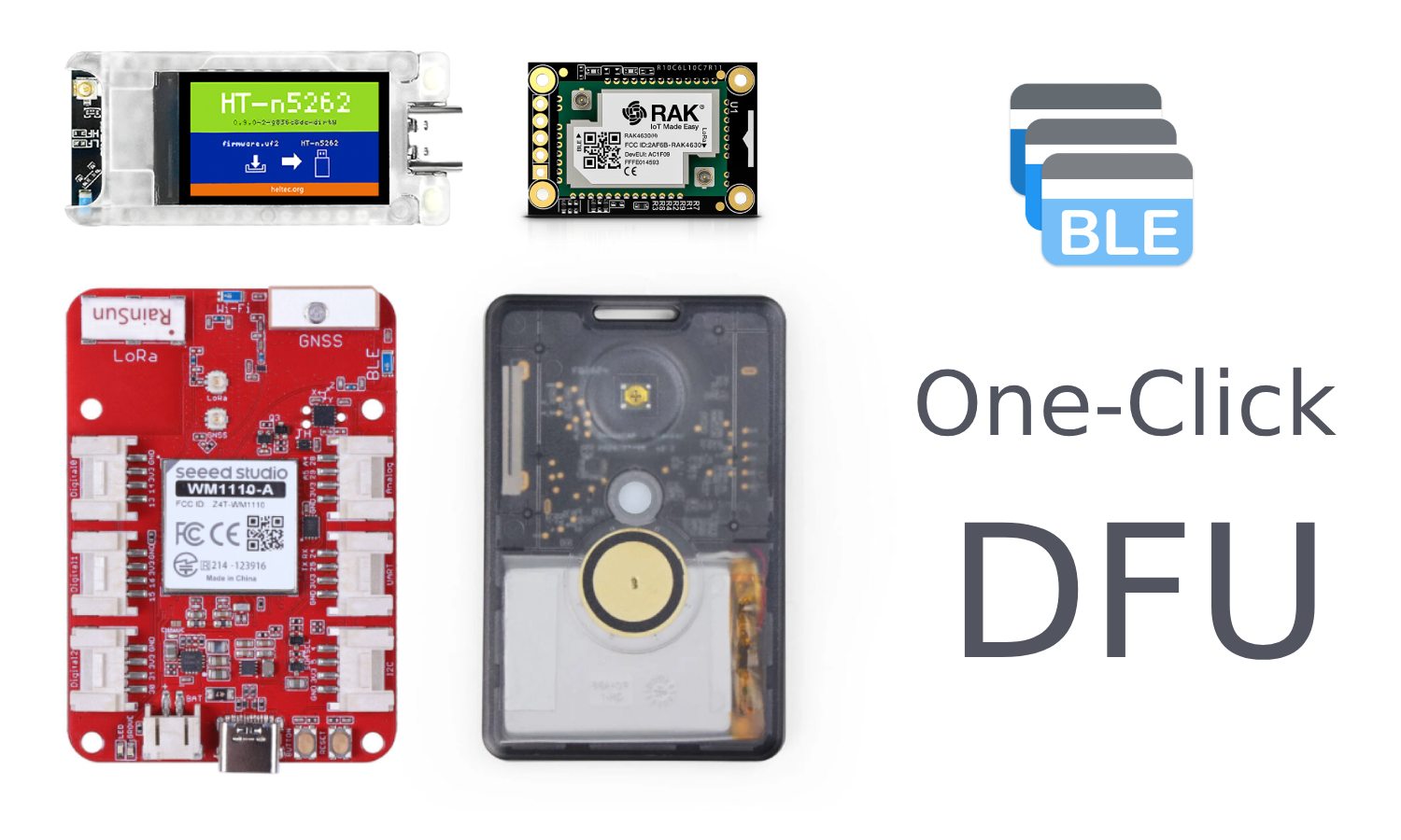 nRF52840 Meshtastic DFU with MTools BLE - MTools Tec