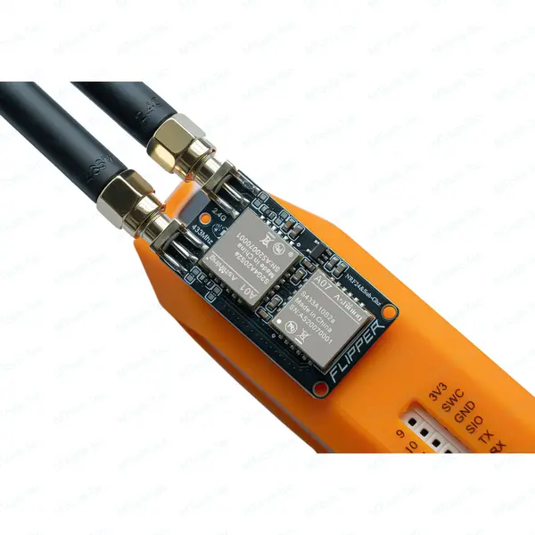 Pingequa Flipper Zero 2-in-1 RF Devboard Ultra Compact NRF24 CC1101 Wireless Module 2.4GHz 433MHz High Performance Auto Switch Plug & Play (Flipper Zero Apparaat is niet