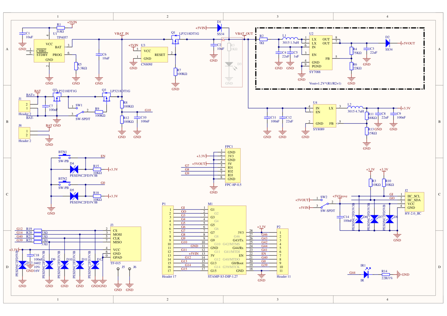 Card Computer Adv Cardputer ADV | ESP32-S3 Programmable Card Computer - MTools Tec
