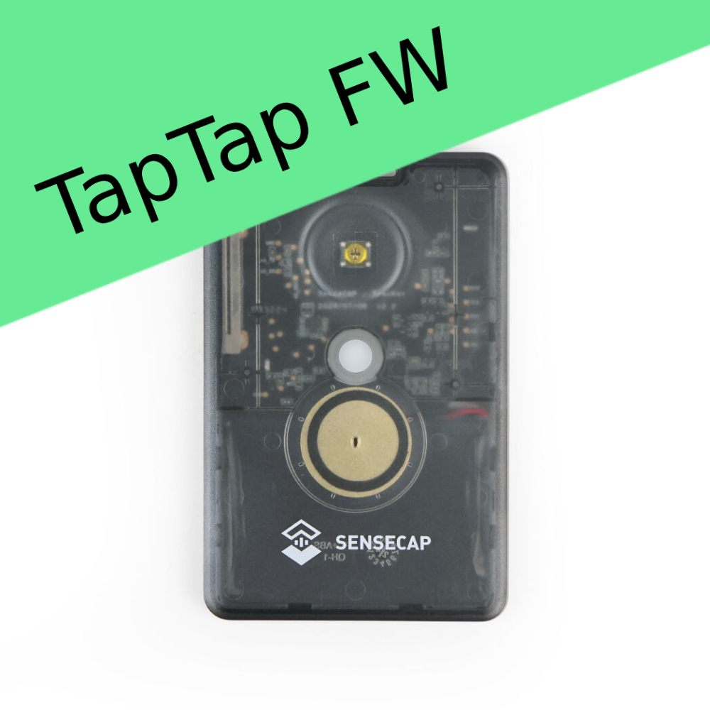 T1000-E TapTap Firmware – Meshtastic & MeshCore Compatible