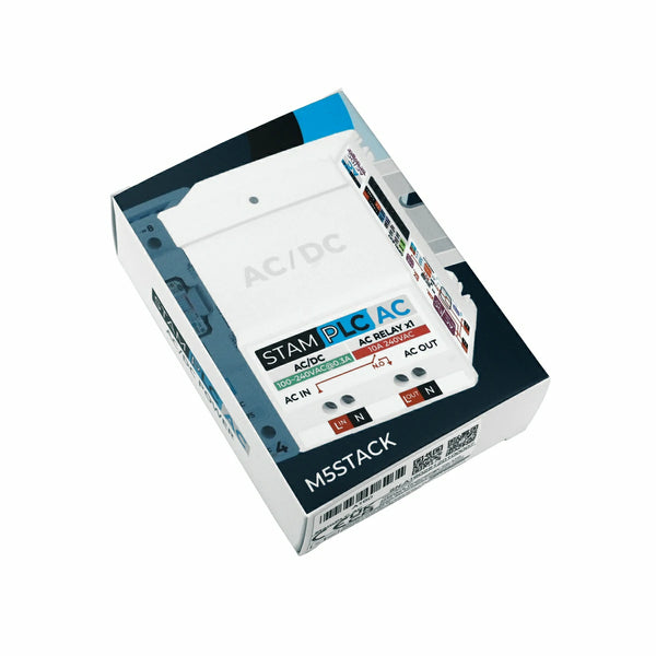 StamPLC AC Relay Power Supply Module – 12V/1A AC-DC Converter with 240V@10A Relay Control