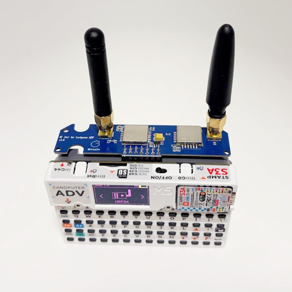 C1101 nRF24 RF CAP for CardPuter ADV - MTools Tec