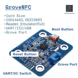 Alternative view of GroveNFC Open-Source NFC Module for M5 Devices