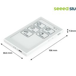 reTerminal Sticky - Seeed Studio 3.97 inch AI magnetic ePaper family note display