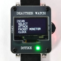 Deauther Watch X II OLED menu and three-way navigation switch