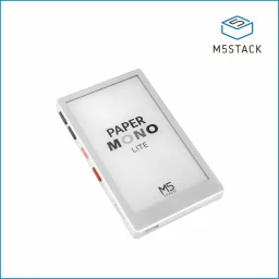 M5Stack PaperMono Lite without LoRa or NFC on a white background