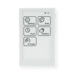 Seeed Studio reTerminal Sticky 3.97-inch ePaper display front view