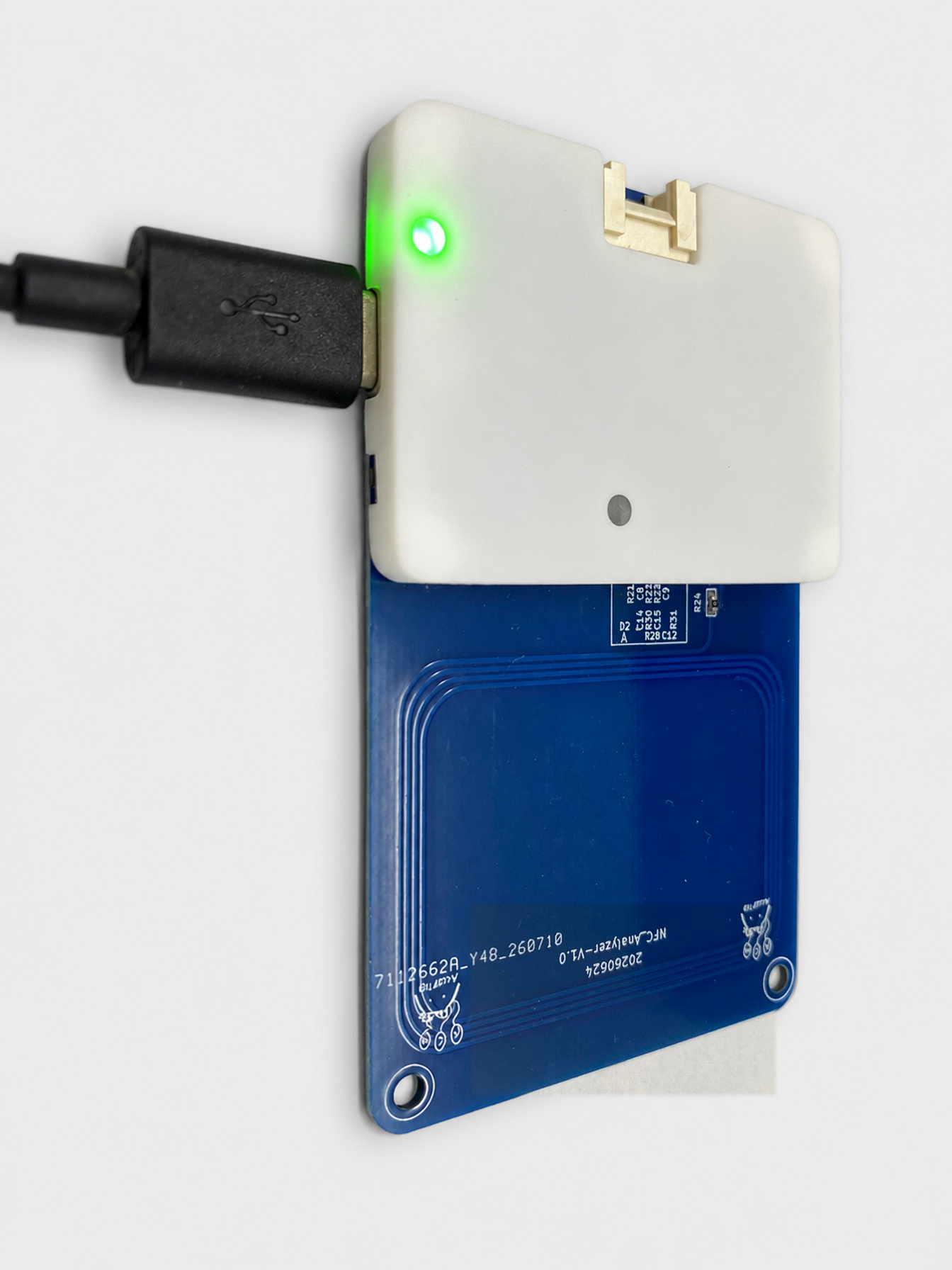 GroveNFC hardware used with dedicated NFC protocol capture firmware.