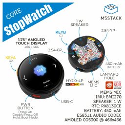 M5Stack Stopwatch Dev Kit (ESP32-S3) - Image 2