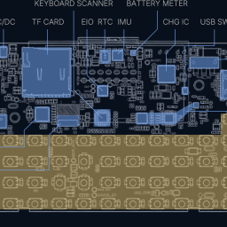 CardputerZero front hardware overview